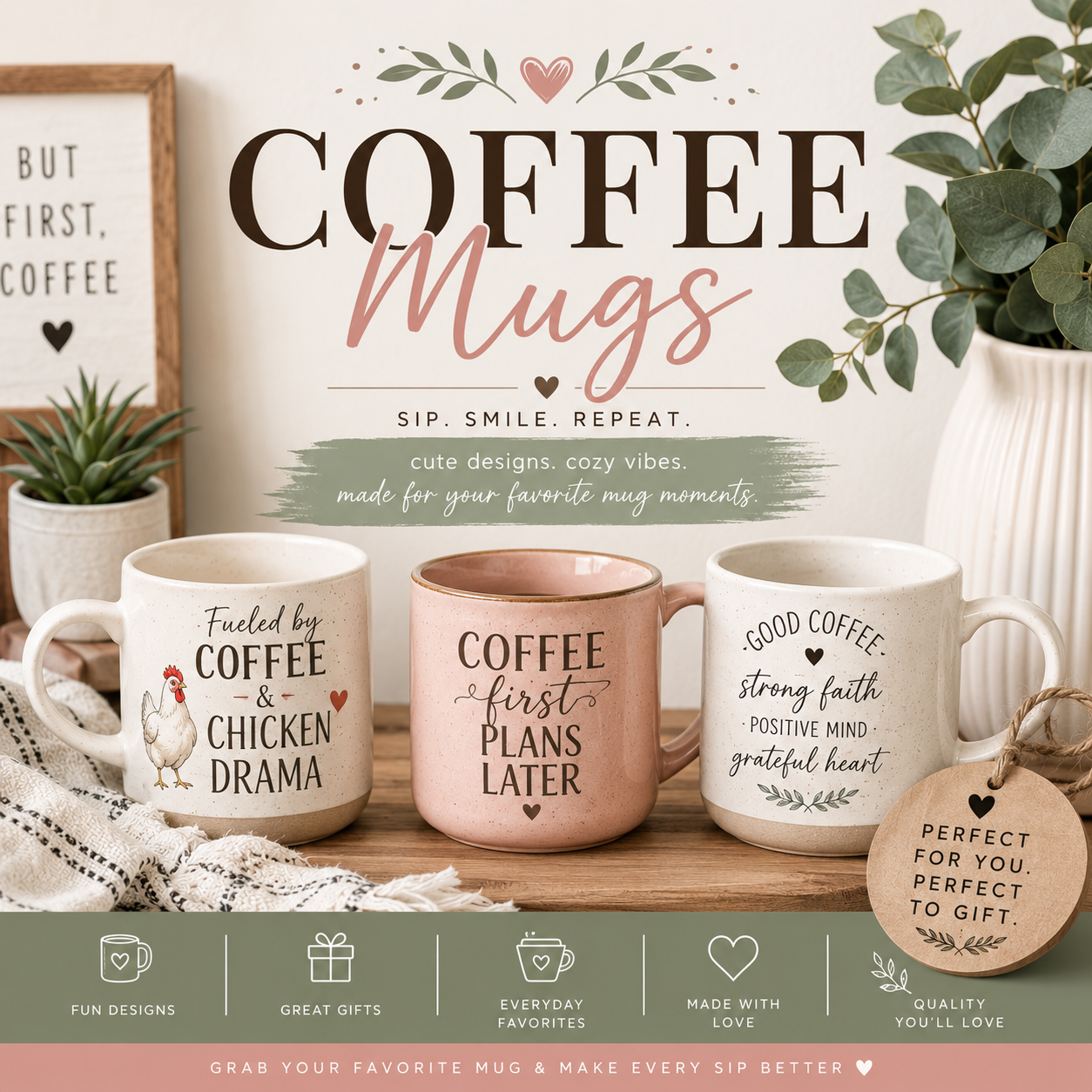 Coffee Mugs & Gift Mugs