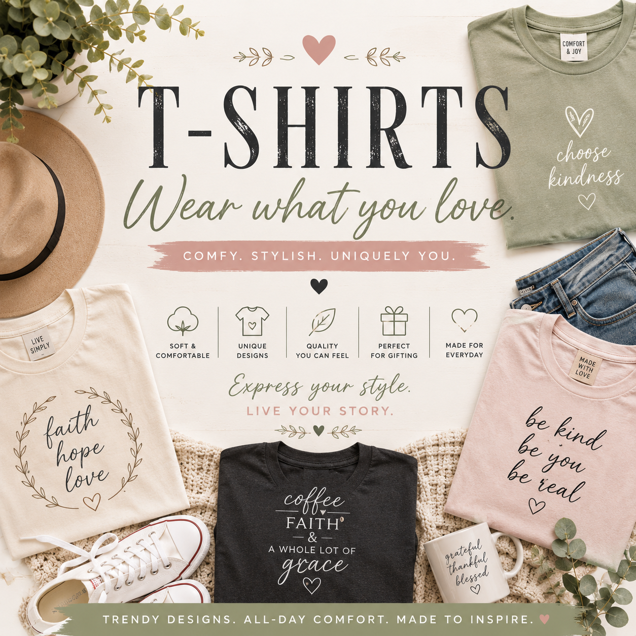 Graphic T-Shirts & Gift Shirts