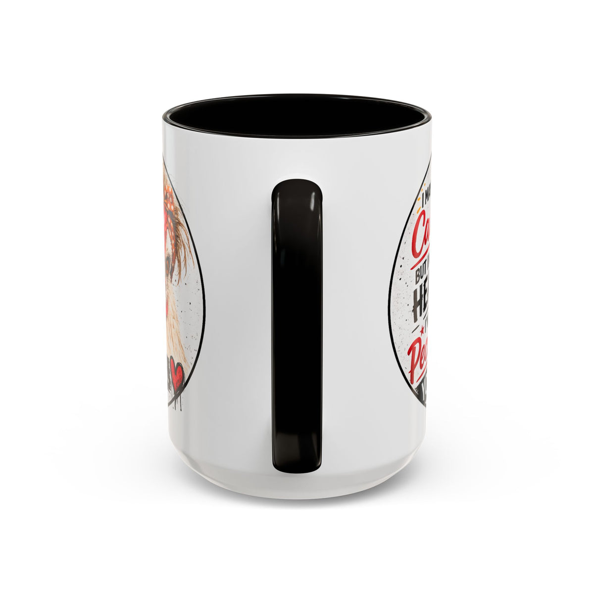 Funny Chicken Coffee Mug | I May Look Calm But In My Head I've Pecked You 3 Times | 15 oz Gift for Chicken Moms & Backyard Chicken Lovers
